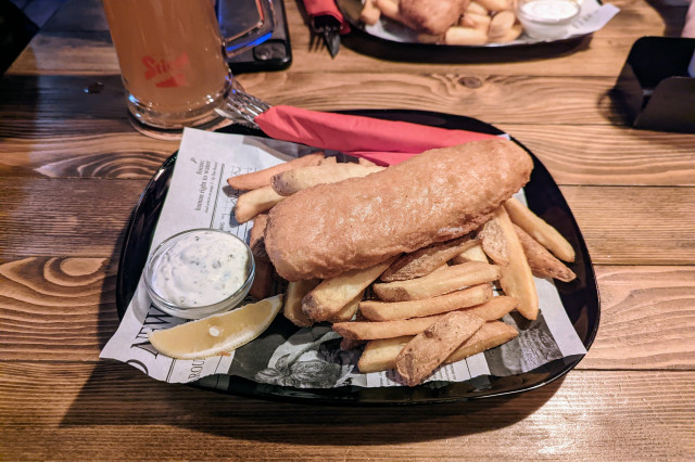 Fish & Chips Isaacs Pub Wien