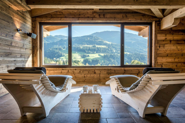 Kaiserlodge Wellness mit Aussicht